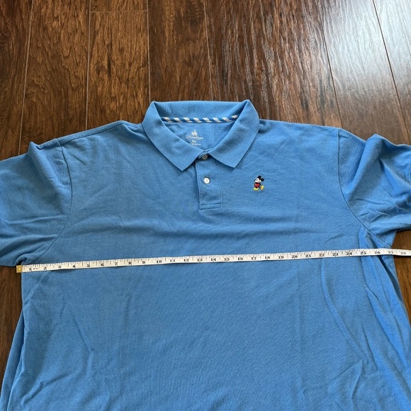 Disney Parks Embroidered Mickey Mouse Blue Polo Shirt - Picture 5 of 6